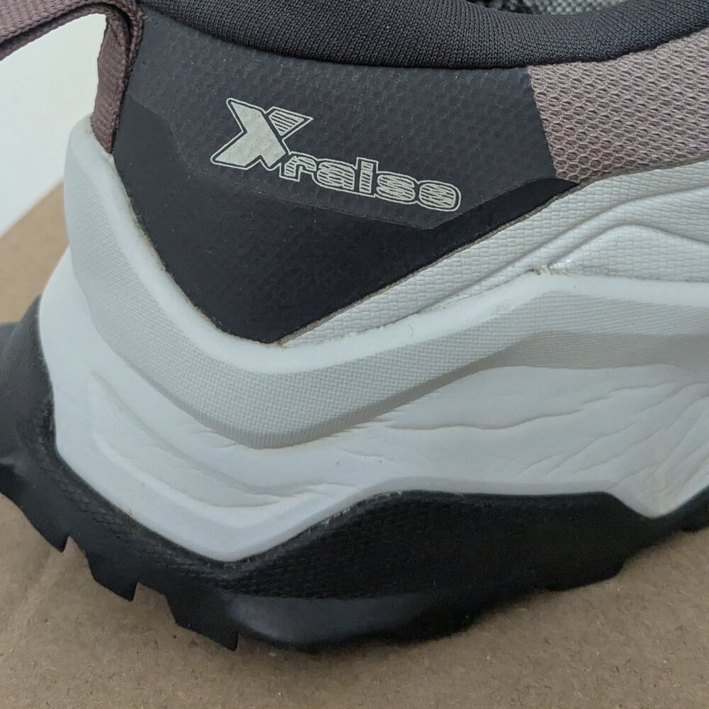 Salomon X Raise GTX Shoes Womens 9.5 Pink Gray GORE-TEX Hiking Quicklace Trail - Picture 11 of 16